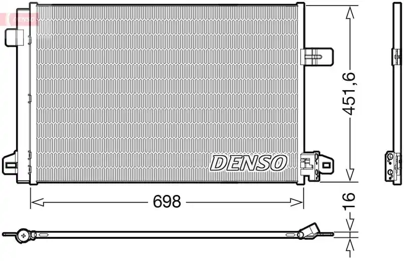 Rabatt DENSO Kondensator, Klimaanlage (DCN32028) KFZ-7091137