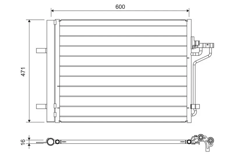 Sonderangebot VALEO Kondensator, Klimaanlage (814390) KFZ-7092571