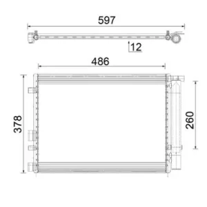 MAHLE Kondensator, Klimaanlage (AC 916 000P) KFZ-7092690 Super-Preis