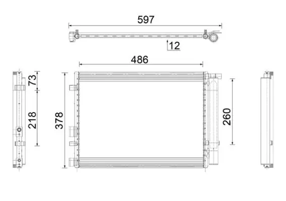 MAHLE Kondensator, Klimaanlage (AC 916 000P) KFZ-7092690 Super-Preis