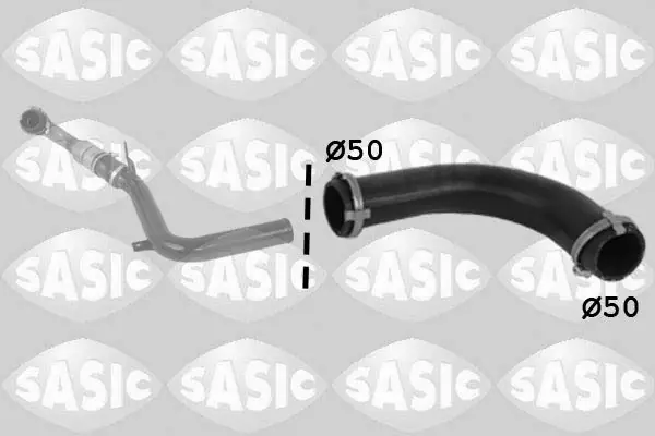 Neu Im Sortiment SASIC Ladeluftschlauch (3336229) KFZ-7097514