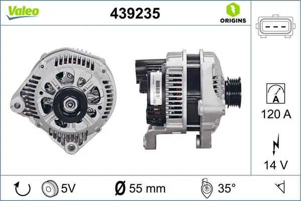 Meistverkauft VALEO Generator (439235) KFZ-7102707
