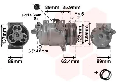Online Kaufen VAN WEZEL Kompressor, Klimaanlage (1800K433) KFZ-7102718