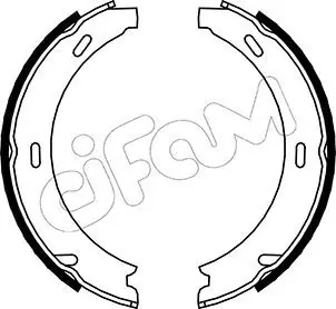 CIFAM Bremsbackensatz, Feststellbremse (153-233) KFZ-7103136 Top-Angebot