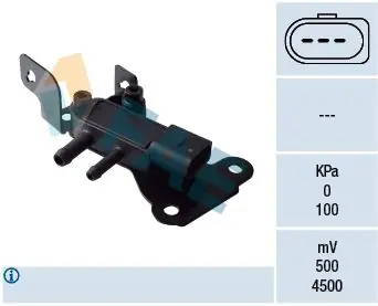 FAE Sensor, Abgasdruck (16114) KFZ-7103164 Jetzt Bestellen