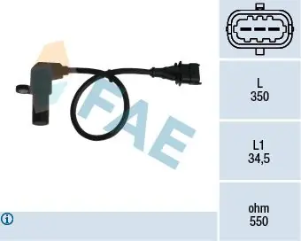 FAE Impulsgeber, Kurbelwelle (79069) KFZ-7103222 Meistverkauft