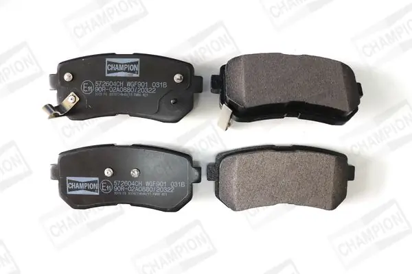 CHAMPION Bremsbelagsatz, Scheibenbremse (572604CH) KFZ-7103256 Kracherpreis