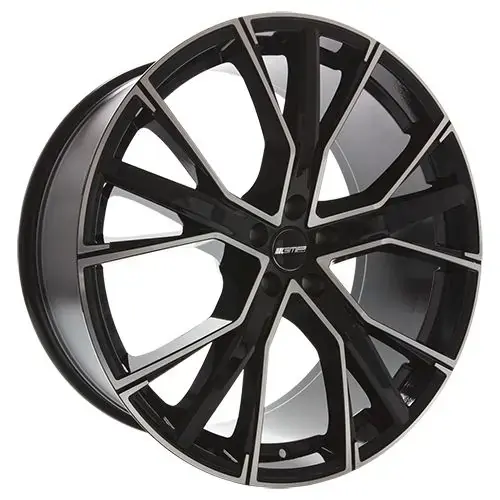 GMP GUNNER schwarz diamantgeschliffen 8.5Jx19 5x112 ET35 Meistverkauft
