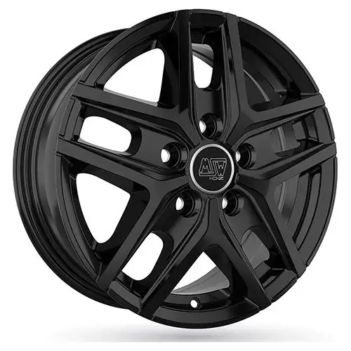 Bestpreis MSW (OZ) MSW 40 VAN gloss black 6.5Jx16 5x160 ET55
