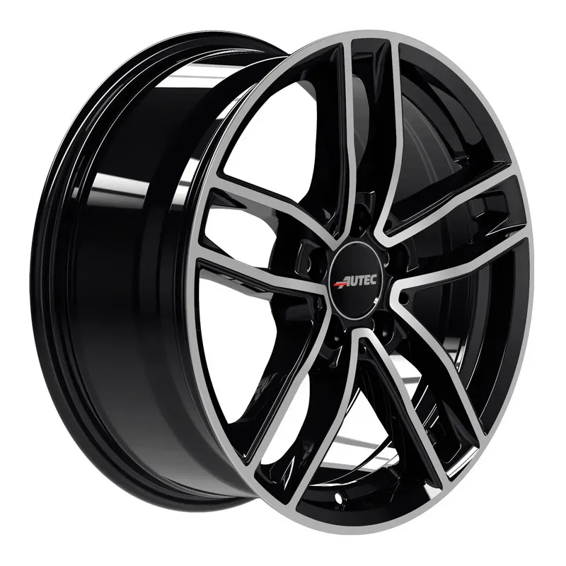 Top-Preis AUTEC TYP MC - MERCADOR schwarz poliert 7.5Jx17 5x112 ET36