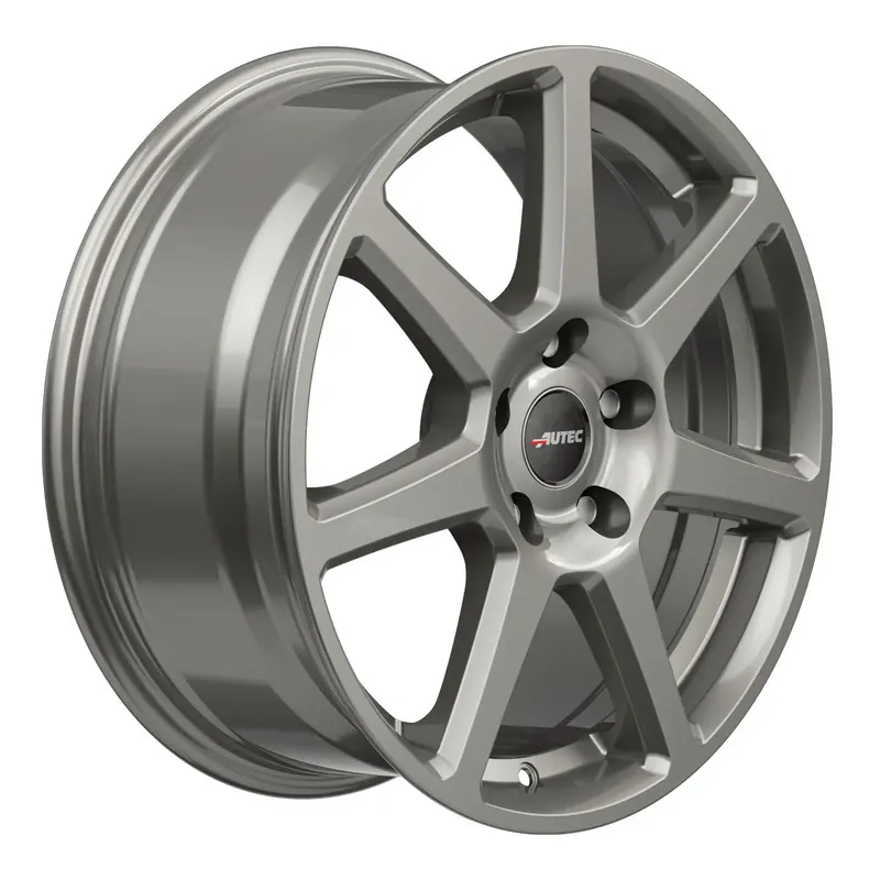 AUTEC TYP TE - TALLIN ECE titansilber poliert 6.5Jx17 5x112 ET38 Neue Kollektion
