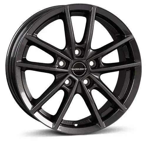 Wochenendangebot BORBET DESIGN W mistral anthracite glossy 8.0Jx18 5x112 ET48