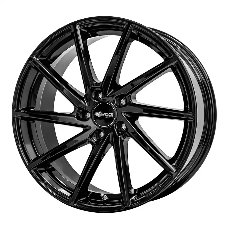 BROCK B37 schwarz glanz (sg) 8.5Jx19 5x112 ET40 Direkt Vom Hersteller