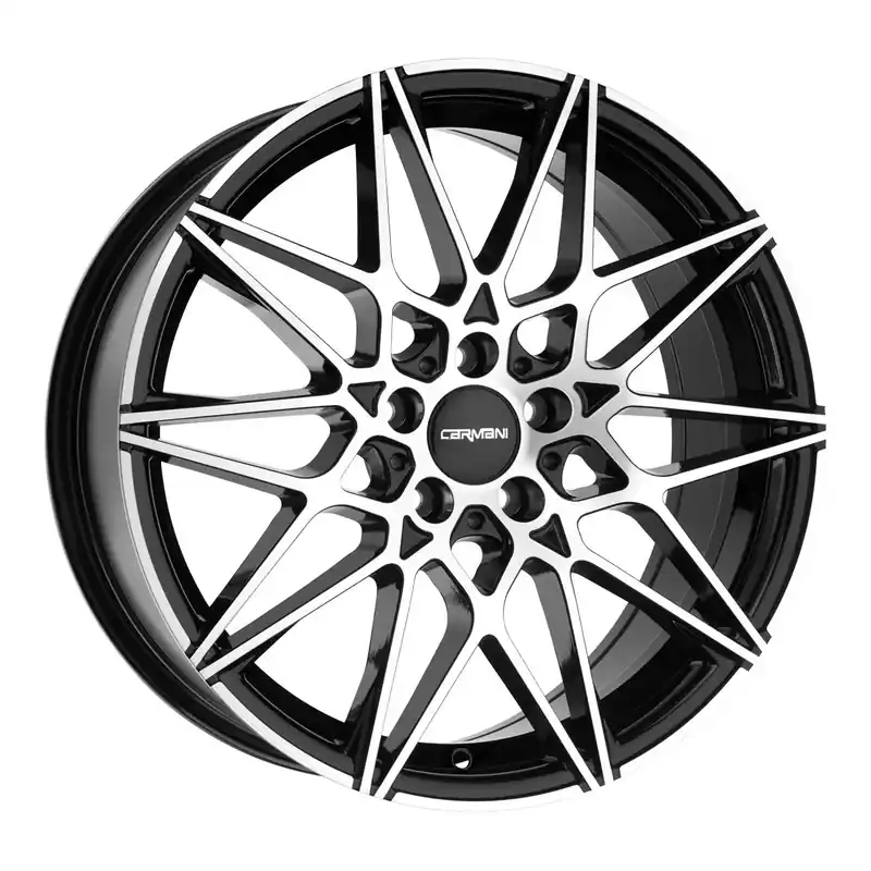 Mega-Angebot CARMANI 18 KNUT black polish 9.0Jx19 5x112 ET44