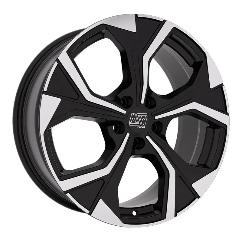 Kracherpreis MSW (OZ) MSW 43 gloss black full polished 8.0Jx18 5x112 ET28
