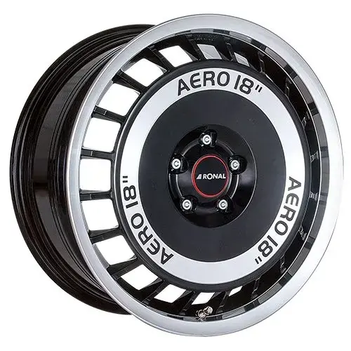 RONAL RONAL R50 schwarz-frontkopiert 7.5Jx16 4x100 ET38 Kracherpreis