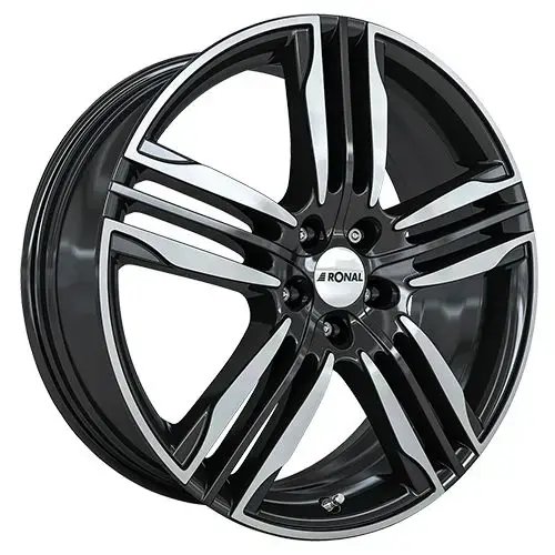 Super-Preis RONAL RONAL R58 schwarz-frontkopiert 10.0Jx22 5x130 ET50