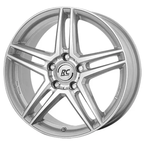 RC-DESIGN RCD17 kristallsilber 6.5Jx17 5x112 ET49 Neuheit