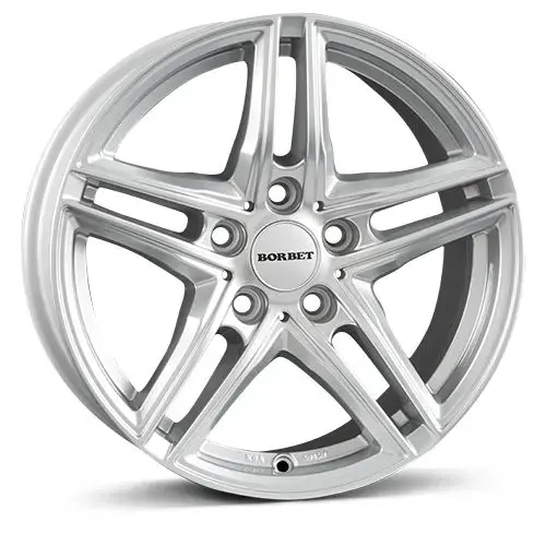 Mega-Angebot BORBET DESIGN XR brillantsilber 8.0Jx18 5x112 ET26