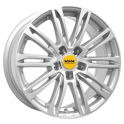 Billig MAM WHEELS MAM A4 silver painted 7.0Jx16 5x112 ET38