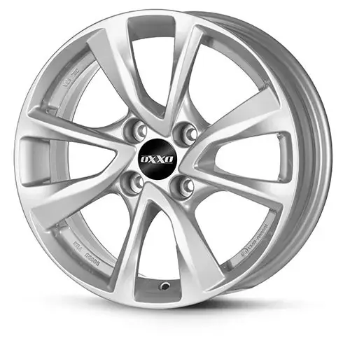Geprüft OXXO WHEELS OBERON 4 silber 7.0Jx17 4x108 ET32