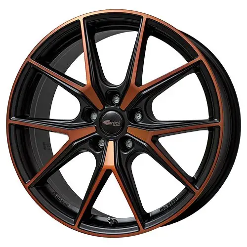 BROCK B40 black orange matt 8.0Jx19 5x112 ET50 Bestseller