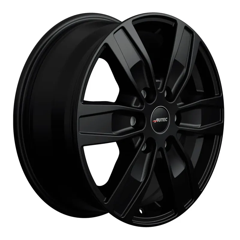 Begrenztes Angebot AUTEC TYP Q - QUANTRO 6L schwarz matt 7.0Jx17 6x130 ET57