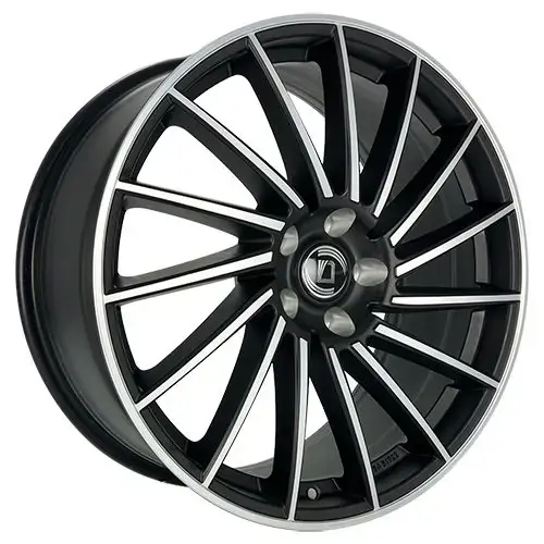 Sichere Zahlung DIEWE BRIOSA schwarzmatt frontpoliert 8.0Jx18 5x114.3 ET48