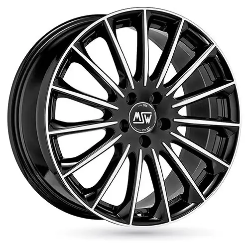 Top-Preis MSW (OZ) MSW 30 gloss black full polished 8.5Jx18 5x114.3 ET40