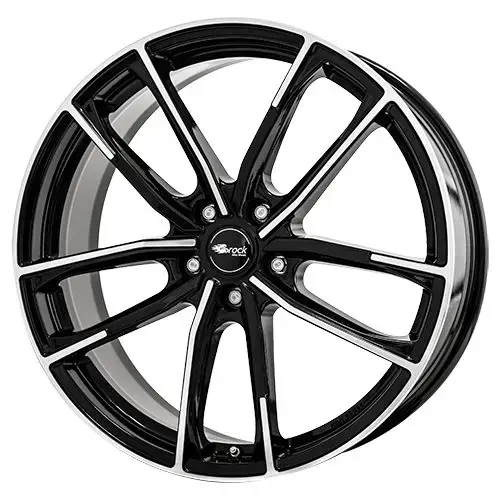 BROCK B38 schwarz glanz voll-poliert (sgvp) 8.0Jx18 5x112 ET44 Angebot