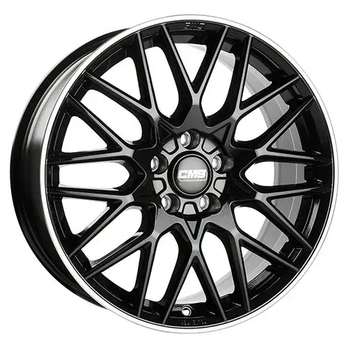 Versand Am Gleichen Tag CMS C25-DRB diamond rim black 7.5Jx18 5x112 ET47
