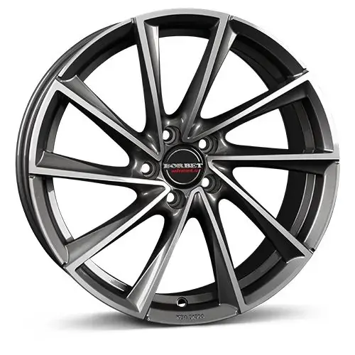 BORBET DESIGN VTX graphit poliert 8.0Jx18 5x114.3 ET40 Top-Seller
