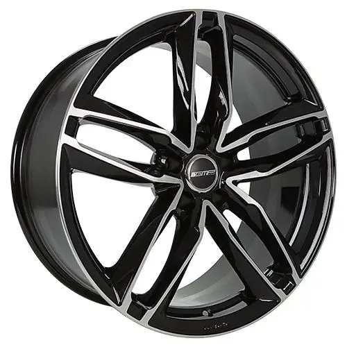 Top-Seller GMP ATOM schwarz diamantgeschliffen 8.0Jx18 5x112 ET35