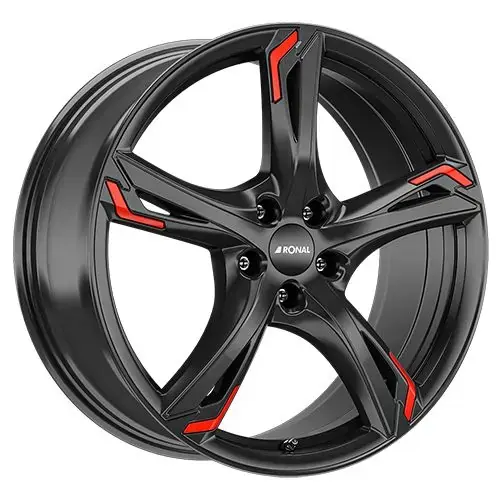 RONAL RONAL R62 RED jetblack 7.5Jx18 5x112 ET45 Top-Preis