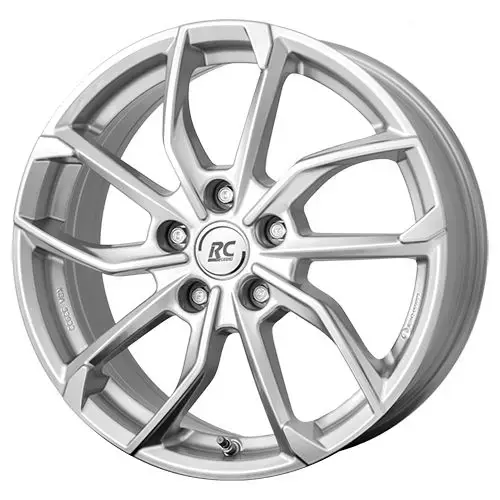 RC-DESIGN RC34 kristallsilber 7.0Jx17 4x100 ET45 Geprüft