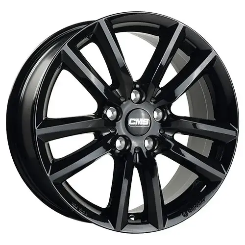 Mega-Angebot CMS C27-CBG complete black gloss 6.0Jx16 5x114.3 ET50