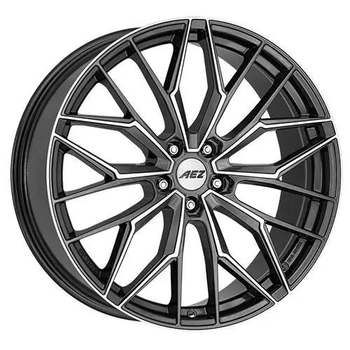 AEZ PORTO DARK gunmetal/front-polished 9.0Jx21 5x112 ET28 Meistverkauft
