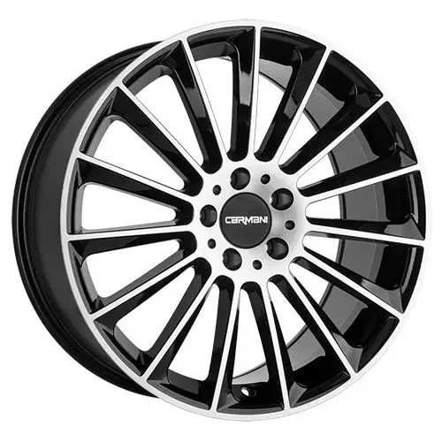 Neuheit CARMANI CA 17 FRITZ black polish 8.5Jx20 5x112 ET40