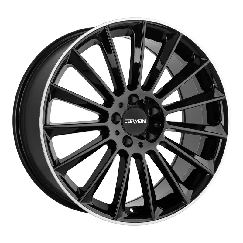 Begrenztes Angebot CARMANI CA 17 FRITZ black lip polish 10.5Jx21 5x112 ET30