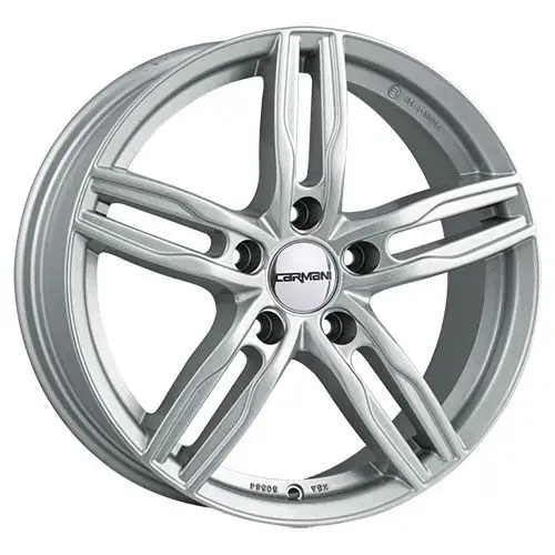 Super-Preis CARMANI CA 14 PAUL kristallsilber 7.5Jx17 5x120 ET37