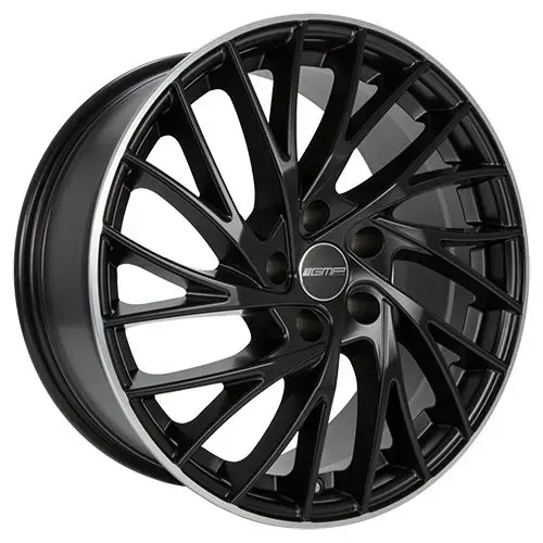 Sonderaktion GMP ENIGMA schwarz matt Rand diamantgeschliffen 8.5Jx19 5x112 ET35