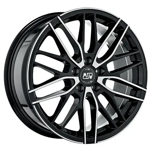 MSW (OZ) MSW 72 gloss black full polished 7.0Jx17 5x100 ET35 Günstig