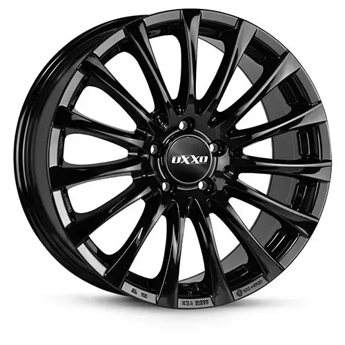 OXXO WHEELS ELAN BLACK schwarz 7.5Jx18 5x112 ET49 Zertifiziert