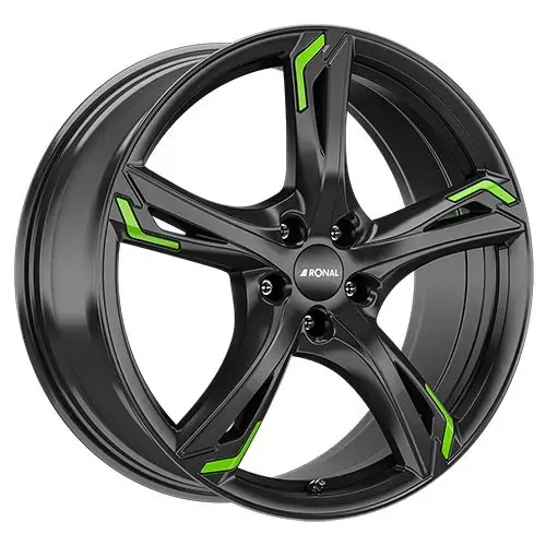 RONAL RONAL R62 GREEN jetblack 8.0Jx19 5x114.3 ET40 Rabatt