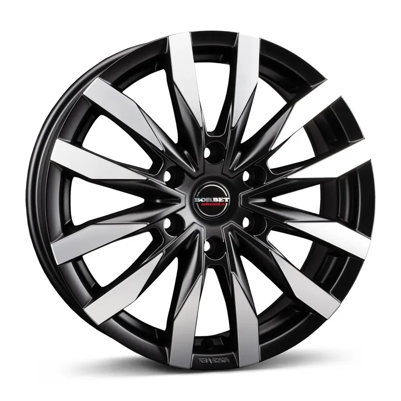 BORBET DESIGN CW5 schwarzmatt poliert 7.5Jx18 5x112 ET48 Kracherpreis