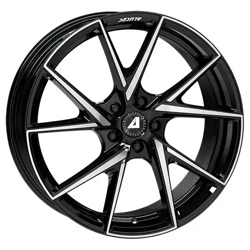 Direktkauf ALUTEC ADX.01 4-LOCH diamantschwarz frontpoliert 7.0Jx17 4x108 ET32