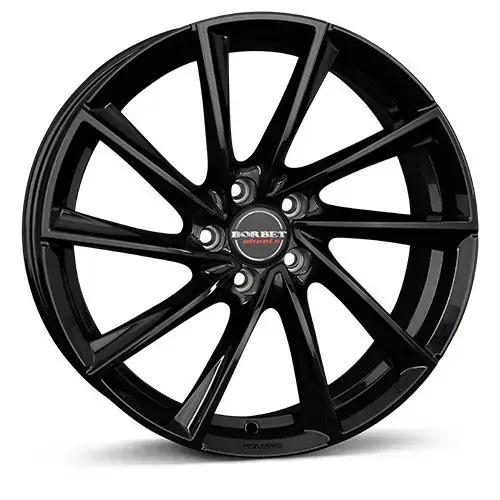 Abverkauf BORBET DESIGN VTX schwarz glänzend 7.5Jx19 5x112 ET40