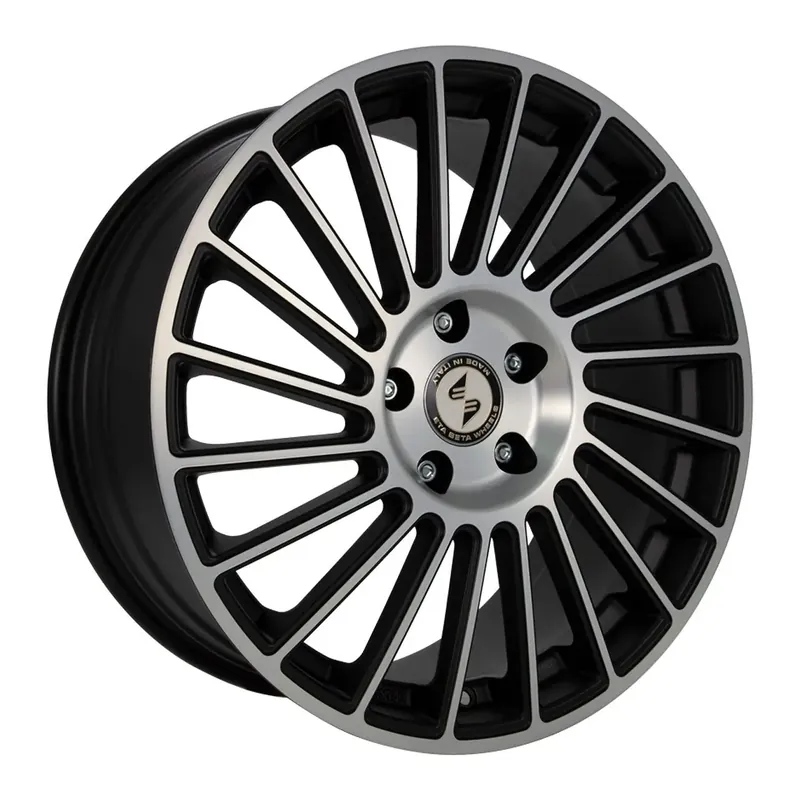 Bestpreis ETABETA VENTI-R schwarzmatt vollpoliert 8.5Jx19 5x120 ET33