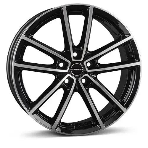 Saisonangebot BORBET DESIGN W black polished glossy 8.0Jx18 5x114.3 ET40
