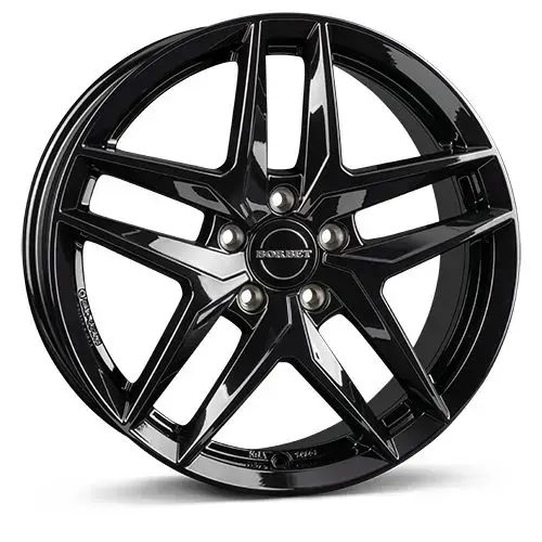 Schneller Versand BORBET DESIGN Z schwarz glänzend 8.0Jx18 5x112 ET29